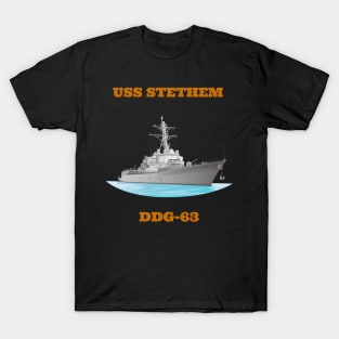 Stethem DDG-63 Destroyer Ship T-Shirt